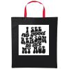 Varsity cotton shopper short handle Thumbnail