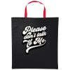 Varsity cotton shopper short handle Thumbnail