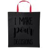 Varsity cotton shopper short handle Thumbnail