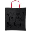 Varsity cotton shopper short handle Thumbnail